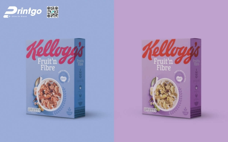 Bao bì granola dạng hộp carton mềm Bao bì granola dạng hộp carton mềm