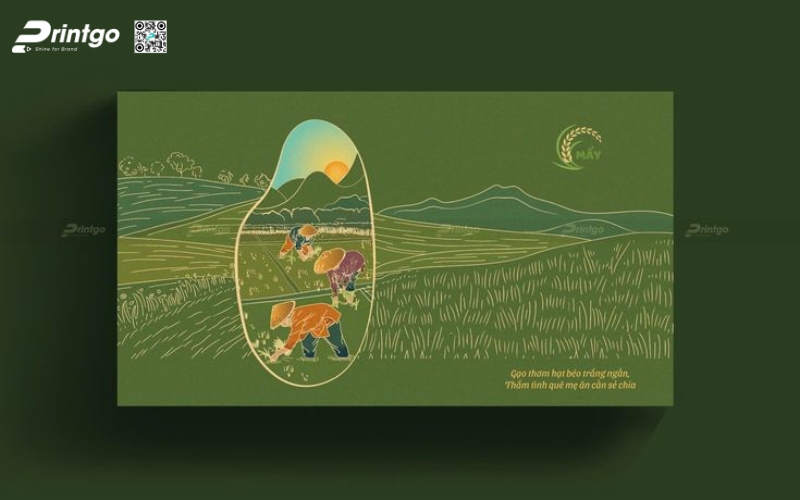 Bao bì đựng nông sản dạng hộp carton cao cấp Bao bì đựng nông sản dạng hộp carton cao cấp