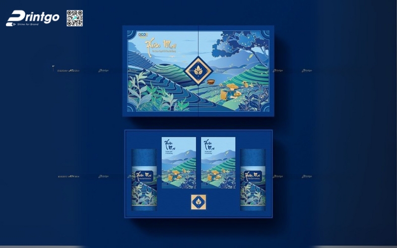 Bao bì đựng nông sản dạng hộp carton cao cấp Bao bì đựng nông sản dạng hộp carton cao cấp