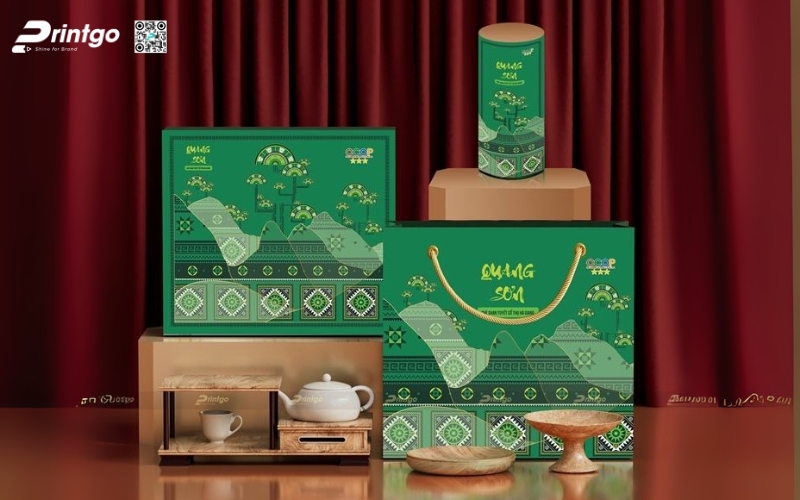 Bao bì đựng nông sản dạng hộp carton cao cấp Bao bì đựng nông sản dạng hộp carton cao cấp