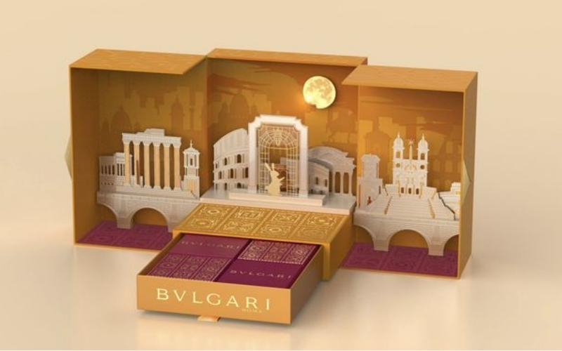 Hộp trung thu 3D dạng cánh bướm Hộp trung thu 3D dạng cánh bướm