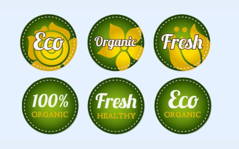 TTem rau củ đạt chứng nhận hữu cơ (Organic) Tem rau củ đạt chứng nhận hữu cơ (Organic)