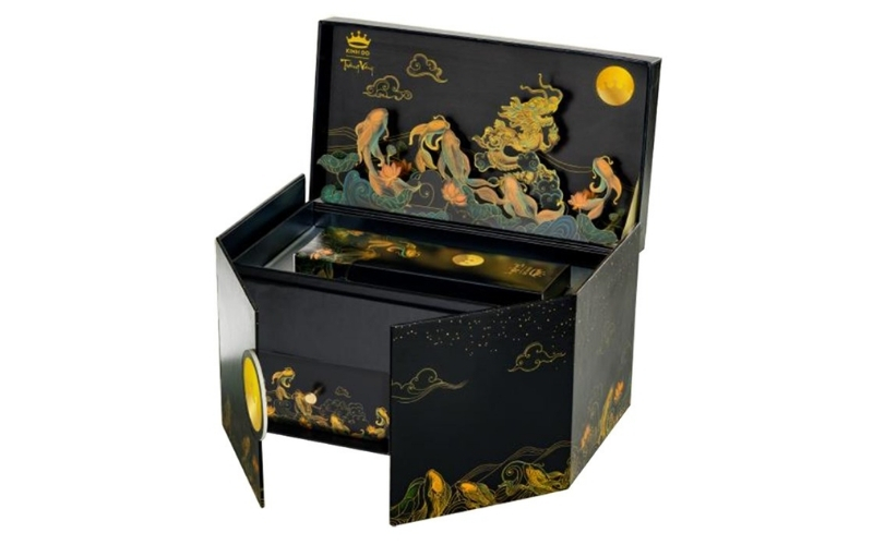 Hộp trung thu 3D dạng cánh bướm Hộp trung thu 3D dạng cánh bướm