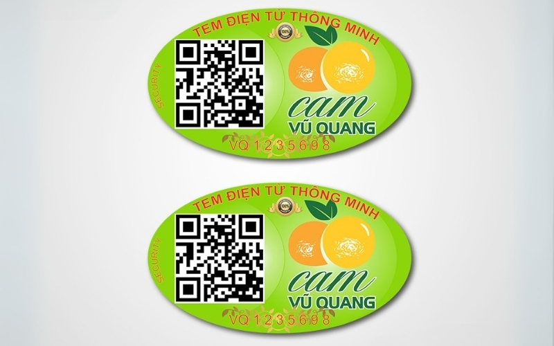 Tem nhãn rau củ dạng tem truy xuất nguồn gốc Tem nhãn rau củ dạng tem truy xuất nguồn gốc