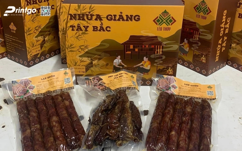 Một số mẫu tem nhãn bò khô, tem thịt sấy mà Printgo đã triển khai Một số mẫu tem nhãn bò khô, tem thịt sấy mà Printgo đã triển khai