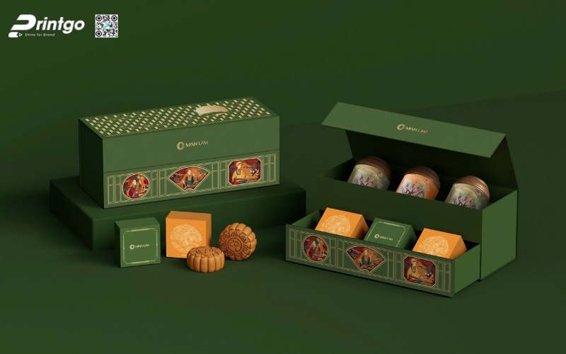 Tổng hợp các mẫu hộp bánh trung thu được Printgo thực hiện Tổng hợp các mẫu hộp bánh trung thu được Printgo thực hiện