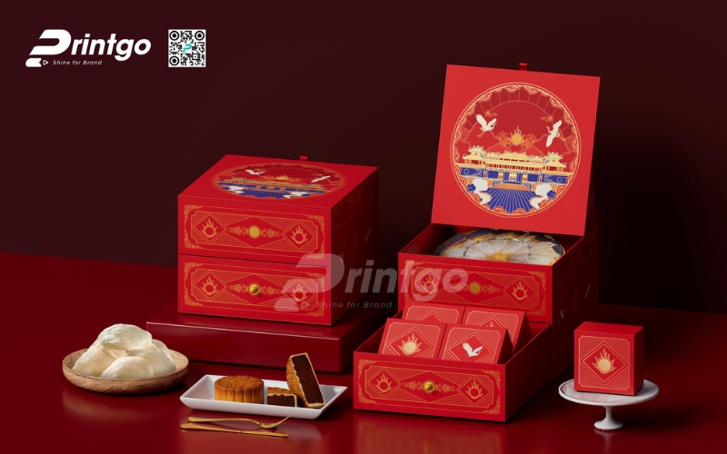 Tổng hợp các mẫu hộp bánh trung thu được Printgo thực hiện Tổng hợp các mẫu hộp bánh trung thu được Printgo thực hiện