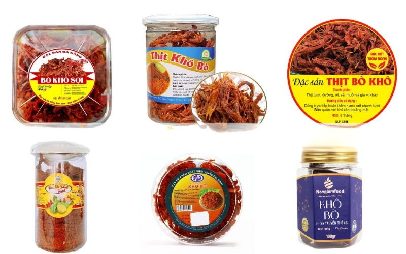 Mẫu tem thịt sấy cá nhân hoá Mẫu tem thịt sấy cá nhân hoá