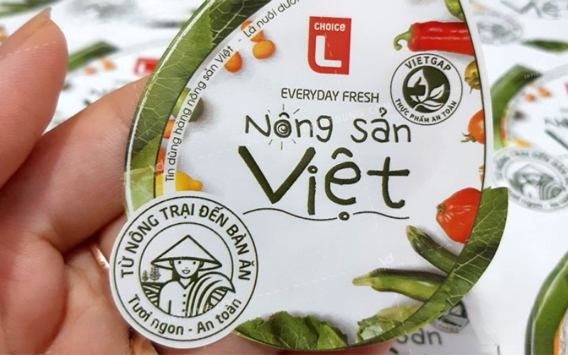 Tem rau củ đạt chứng nhận hữu cơ (Organic) Tem rau củ đạt chứng nhận hữu cơ (Organic)