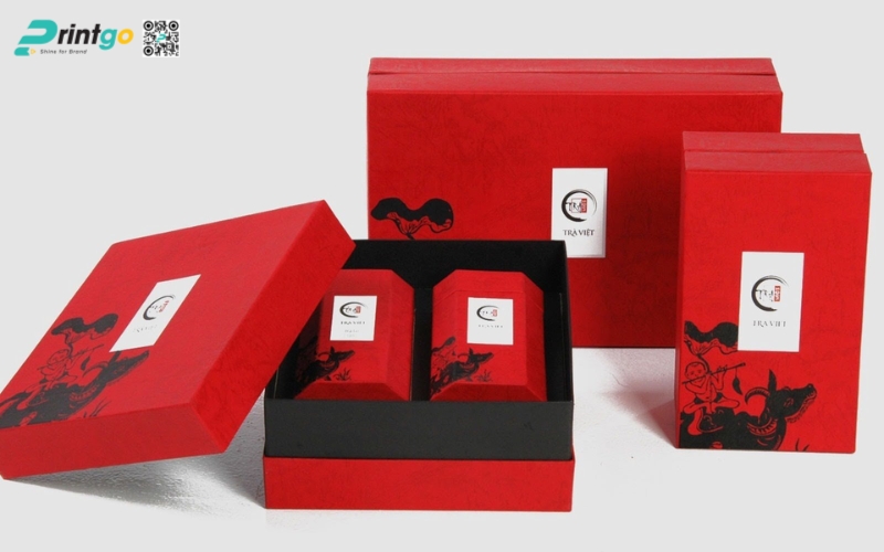 Mẫu thiết kế bao bì cafe đẹp dạng hộp âm dương Mẫu thiết kế bao bì cafe đẹp dạng hộp âm dương