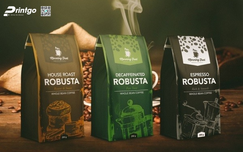 Những mầu thiết kế bao bì cafe đẹp dạng bột Những mầu thiết kế bao bì cafe đẹp dạng bột