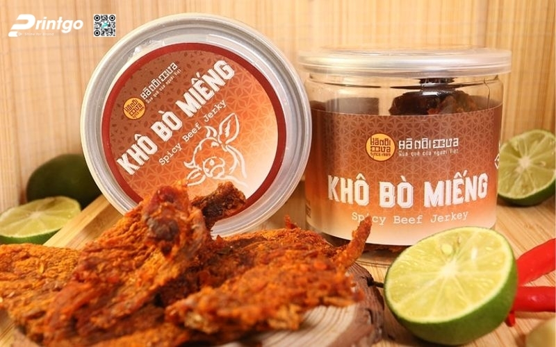 Những yếu tố đặc thù trong thiết kế tem nhãn bò khô/tem thịt sấy Những yếu tố đặc thù trong thiết kế tem nhãn bò khô/tem thịt sấy