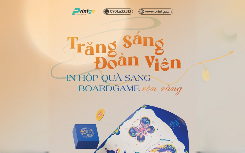 In hộp trung thu board game Bách Kỳ Thưởng Nguyệt In hộp trung thu board game Bách Kỳ Thưởng Nguyệt