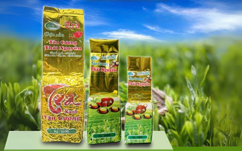 Mẫu in túi đựng trà hút chân không Mẫu in túi đựng trà hút chân không