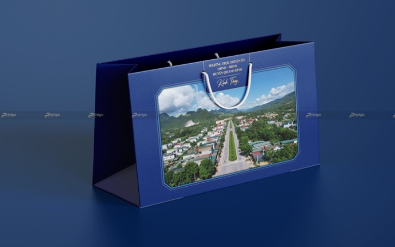 Mẫu in túi đựng hộp trà cao cấp Ivory, Couche, Duplex Mẫu in túi đựng hộp trà cao cấp Ivory, Couche, Duplex