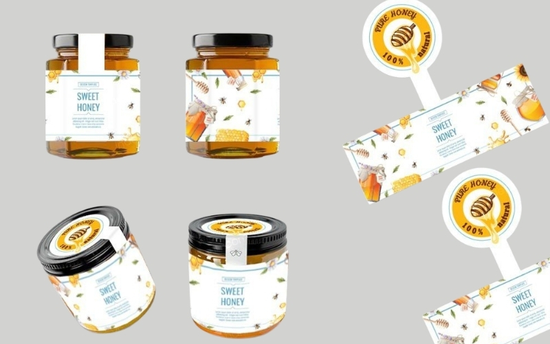 Mẫu tem niêm phong nắp chai lọ đựng nông sản Mẫu tem niêm phong nắp chai lọ đựng nông sản