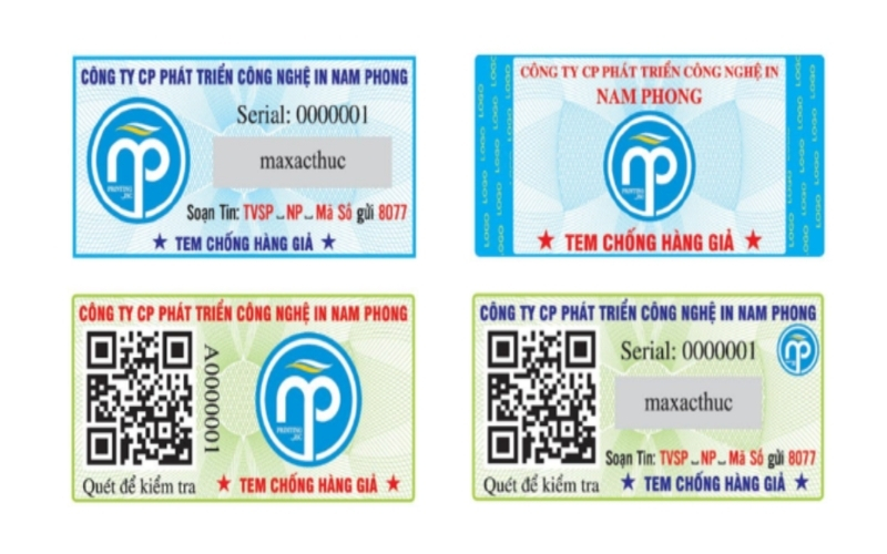 Tổng hợp 1000 mẫu in tem chống giả sản phẩm đẹp Tổng hợp 1000 mẫu in tem chống giả sản phẩm đẹp