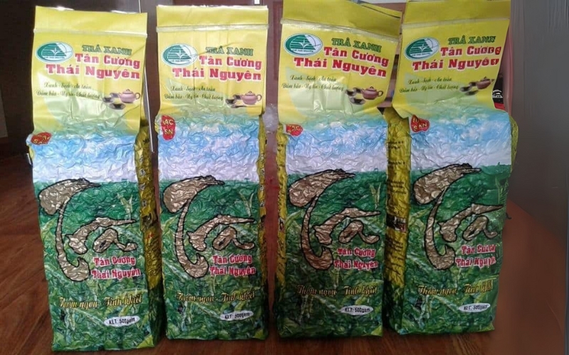 Mẫu in túi đựng trà hút chân không Mẫu in túi đựng trà hút chân không