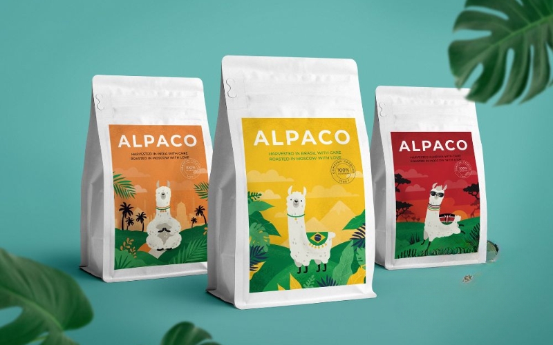 Mẫu in túi đựng trà màng nhôm Mẫu in túi đựng trà màng nhôm