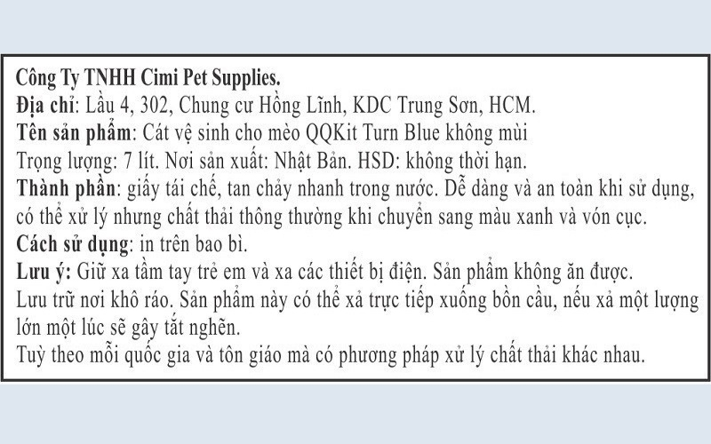 Tem nhãn phụ hàng hóa nhập khẩu một số ngành hàng khác Tem nhãn phụ hàng hóa nhập khẩu một số ngành hàng khác