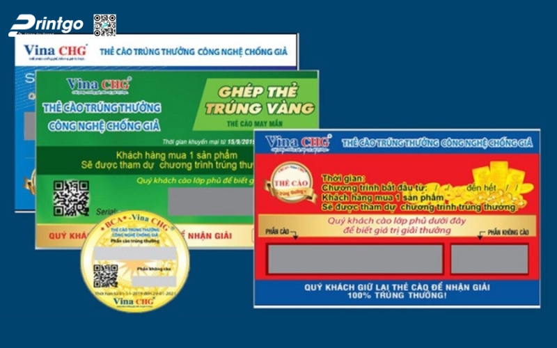 Các loại tem phủ cào thông dụng nhất Các loại tem phủ cào thông dụng nhất