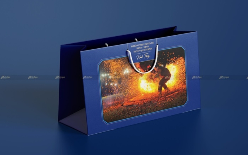 Mẫu in túi đựng hộp trà cao cấp Ivory, Couche, Duplex Mẫu in túi đựng hộp trà cao cấp Ivory, Couche, Duplex