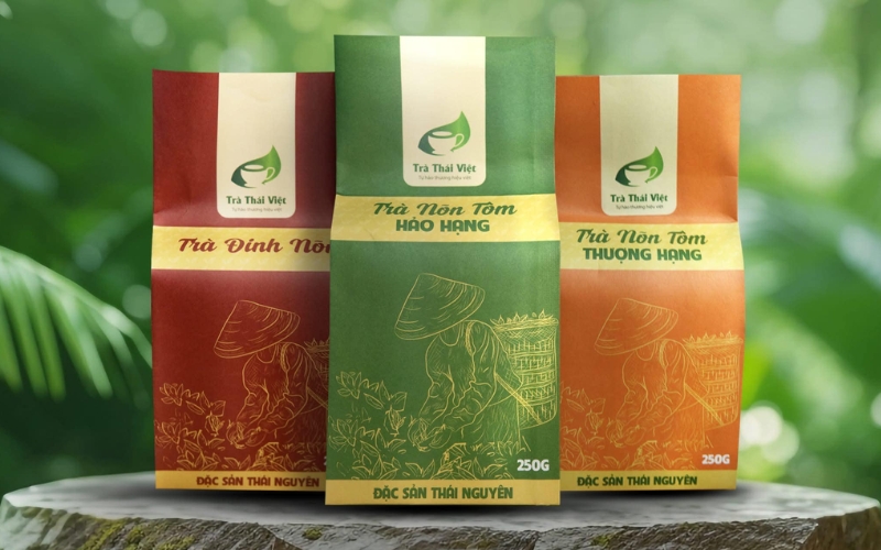 Mẫu in túi đựng trà màng nhôm Mẫu in túi đựng trà màng nhôm