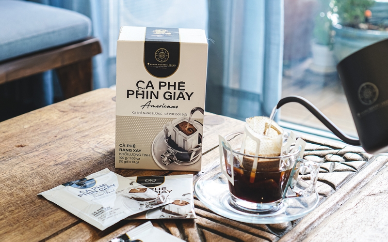 Thiết kế bao bì cà phê dạng hộp giấy Thiết kế bao bì cà phê dạng hộp giấy