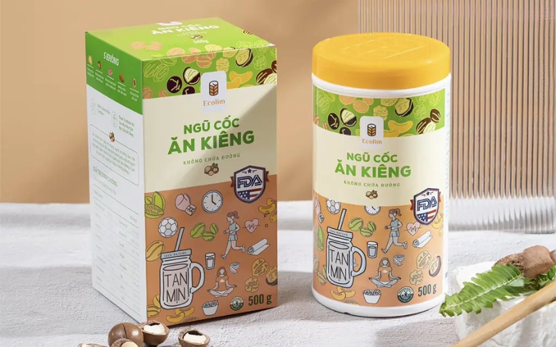 Chất liệu in bao bì bột ngũ cốc Chất liệu in bao bì bột ngũ cốc