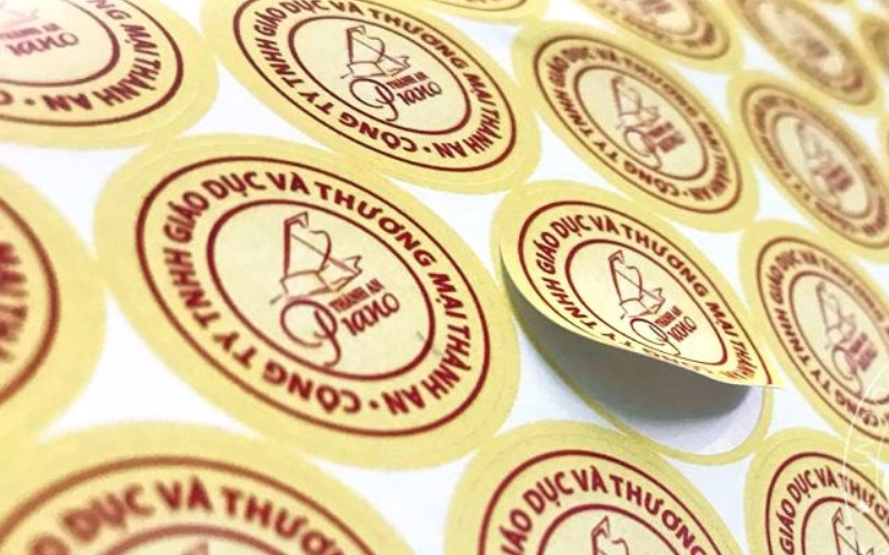 Một số mẫu tem dán niêm phong khác Một số mẫu tem dán niêm phong khác