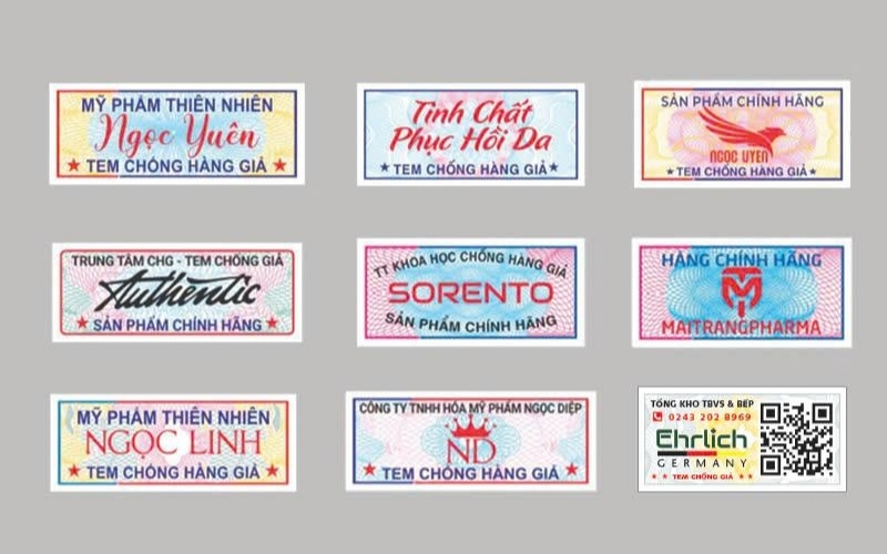 Tổng hợp 1000 mẫu in tem chống giả sản phẩm đẹp Tổng hợp 1000 mẫu in tem chống giả sản phẩm đẹp
