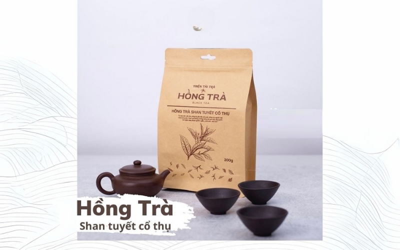 Mẫu in túi đựng trà Kraft Mẫu in túi đựng trà Kraft