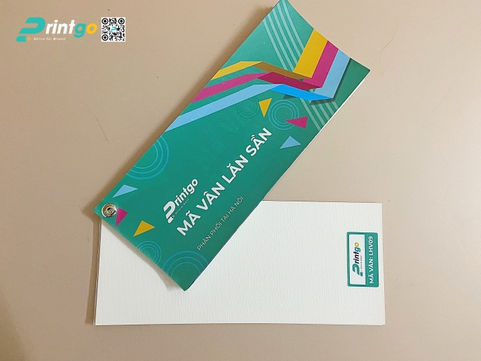 Mẫu cán vân trên giấy tại xưởng miền Bắc của Printgo - LHV9 Mẫu cán vân trên giấy tại xưởng miền Bắc của Printgo - LHV9