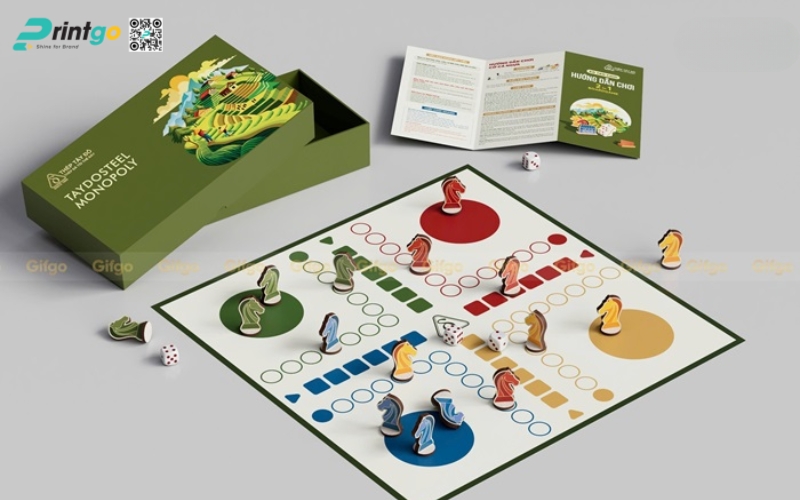 Hộp bánh trung thu board game Thép Tây Đô Hộp bánh trung thu board game Thép Tây Đô