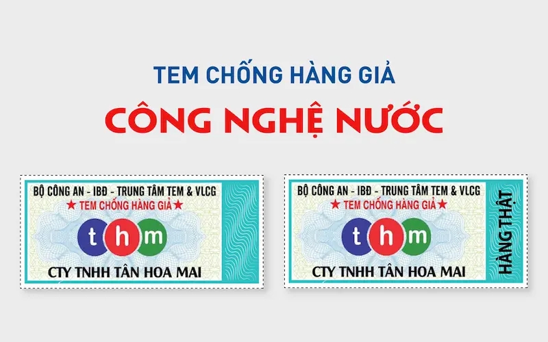 Các loại tem chống hàng giả phổ biến hiện nay Các loại tem chống hàng giả phổ biến hiện nay