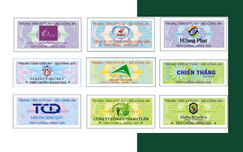 Tem chống giả sản phẩm là gì? Cấu tạo của tem chống hàng giả Tem chống giả sản phẩm là gì? Cấu tạo của tem chống hàng giả