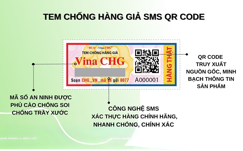 Các loại tem chống hàng giả phổ biến hiện nay Các loại tem chống hàng giả phổ biến hiện nay