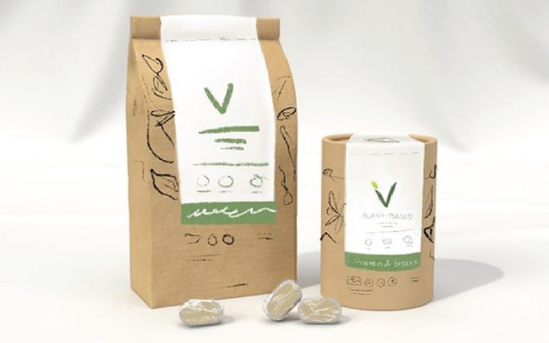 Mẫu in túi đựng trà Kraft Mẫu in túi đựng trà Kraft