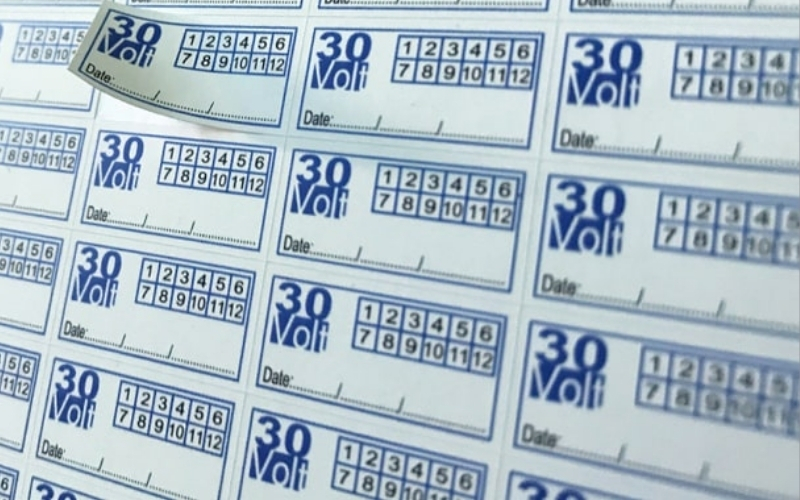 Một số mẫu tem dán niêm phong khác Một số mẫu tem dán niêm phong khác