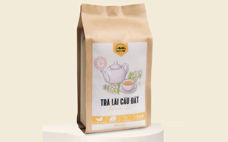 Mẫu in túi đựng trà Kraft Mẫu in túi đựng trà Kraft