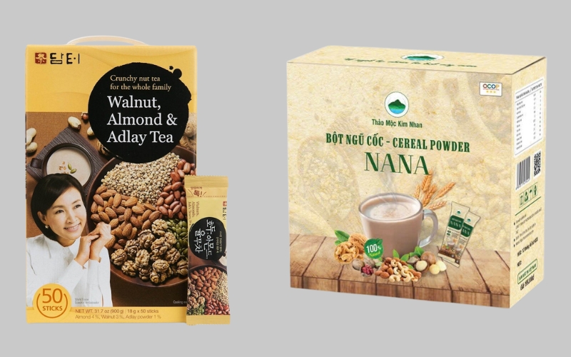 Bao bì bột ngũ cốc phổ biến nhất Bao bì bột ngũ cốc phổ biến nhất