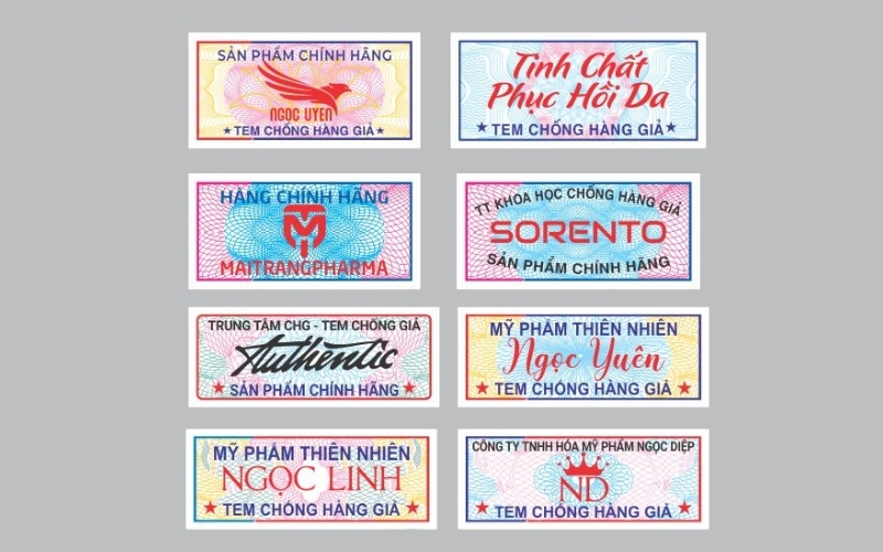 Tổng hợp 1000 mẫu in tem chống giả sản phẩm đẹp Tổng hợp 1000 mẫu in tem chống giả sản phẩm đẹp
