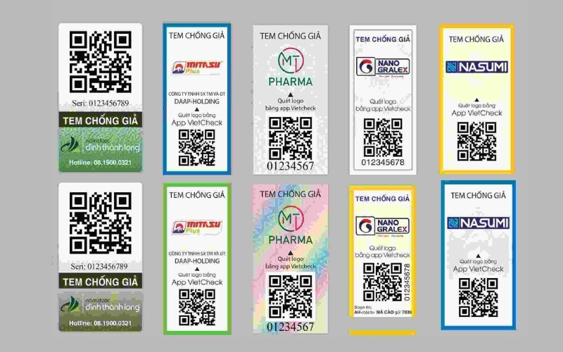 Tổng hợp 1000 mẫu in tem chống giả sản phẩm đẹp Tổng hợp 1000 mẫu in tem chống giả sản phẩm đẹp
