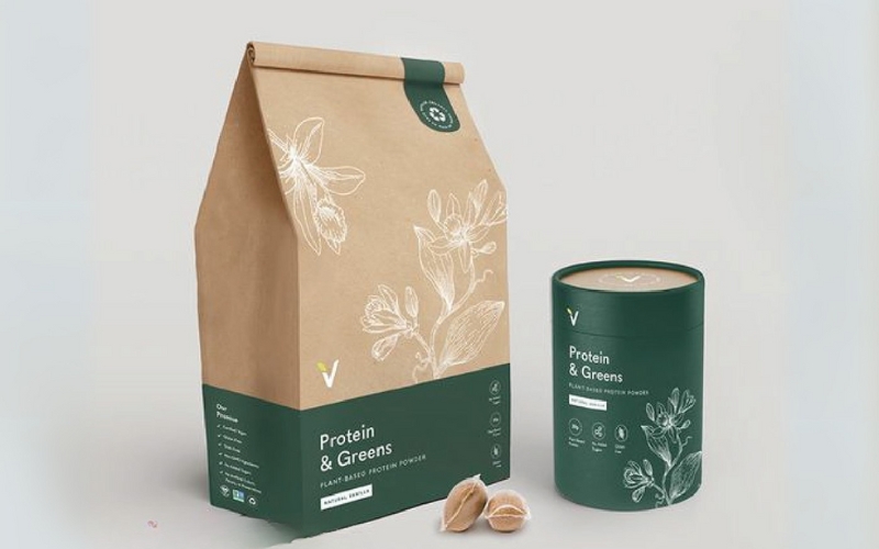 Mẫu in túi đựng trà Kraft Mẫu in túi đựng trà Kraft