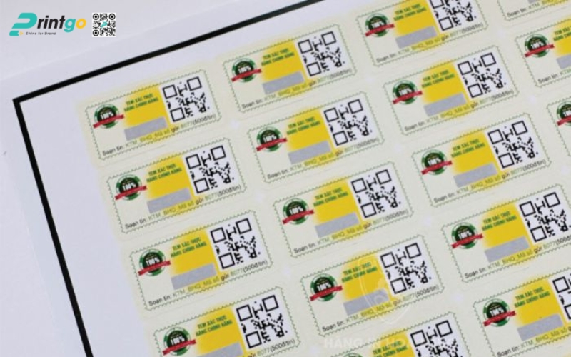 Đặc điểm chi tiết của mẫu tem niêm phong độc quyền Đặc điểm chi tiết của mẫu tem niêm phong độc quyền