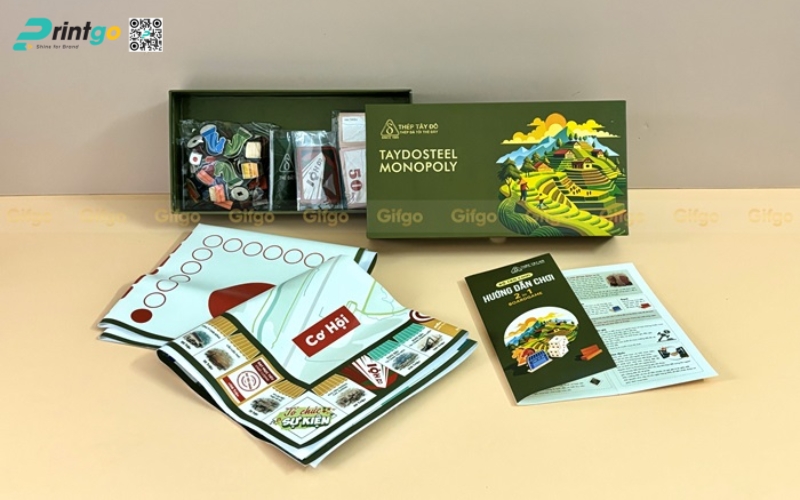 Hộp bánh trung thu board game Thép Tây Đô Hộp bánh trung thu board game Thép Tây Đô