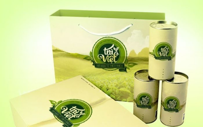 Mẫu in túi đựng hộp trà cao cấp Ivory, Couche, Duplex Mẫu in túi đựng hộp trà cao cấp Ivory, Couche, Duplex