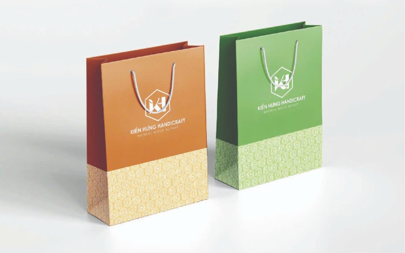 Mẫu in túi đựng hộp trà cao cấp Ivory, Couche, Duplex Mẫu in túi đựng hộp trà cao cấp Ivory, Couche, Duplex