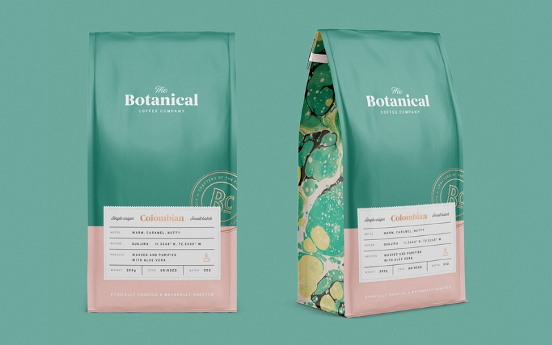 Thiết kế bao bì cà phê khoá zip Thiết kế bao bì cà phê khoá zip