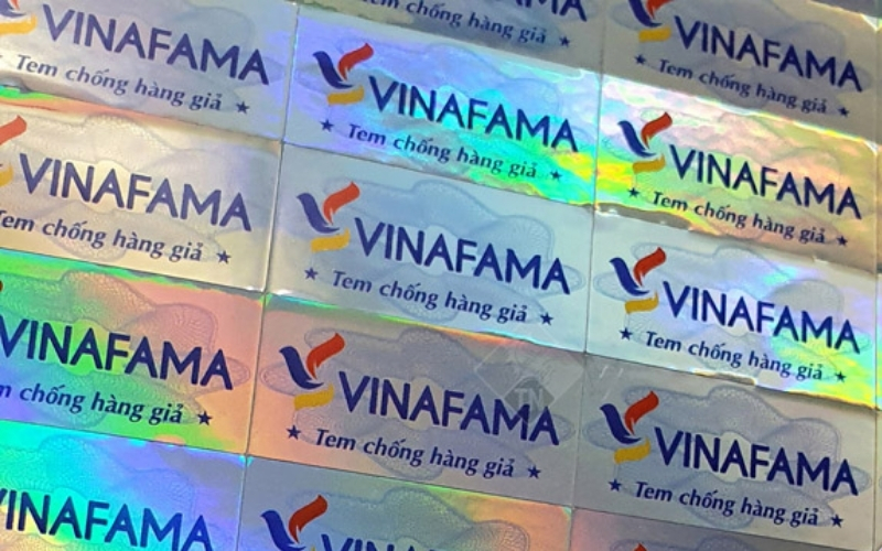 Mẫu tem chống hàng giả Hologram thông thường Mẫu tem chống hàng giả Hologram thông thường